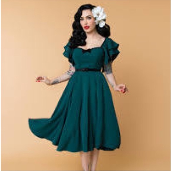 Vixen by Micheline Pitt Carmelita Dress - Picture 1 of 1